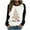 Black, variant on Fesfesfes Ugly Xmas Sweater Women Round-Neck Color Block Chriasmas Tree Snowman Printing Long Sleeve Tops Blouse Sale Items