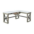 thumbnail image 6 of OF00055 - Writing Desk w/Lift Top, Marble Top Top & Rustic Oak Finish - Talmar, 6 of 8