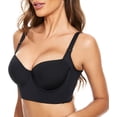 thumbnail image 2 of FallSweet Push Up Bras for Women Corset Top Bustier Padded Underwire Bra Add One Cup, 2 of 4