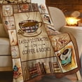 thumbnail image 4 of Book Lovers Gifts Blanket Flannel Fleece Reading Librarian Coffee Throw Blanket Cozy Plush Ultra Soft Fuzzy Reader Bookworm Graduation Blankets for Girls Women Boys Men 80"X60", 4 of 6