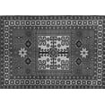 thumbnail image 1 of Ahgly Company Indoor Rectangle Geometric Gray Traditional Area Rugs, 5' x 8', 1 of 1