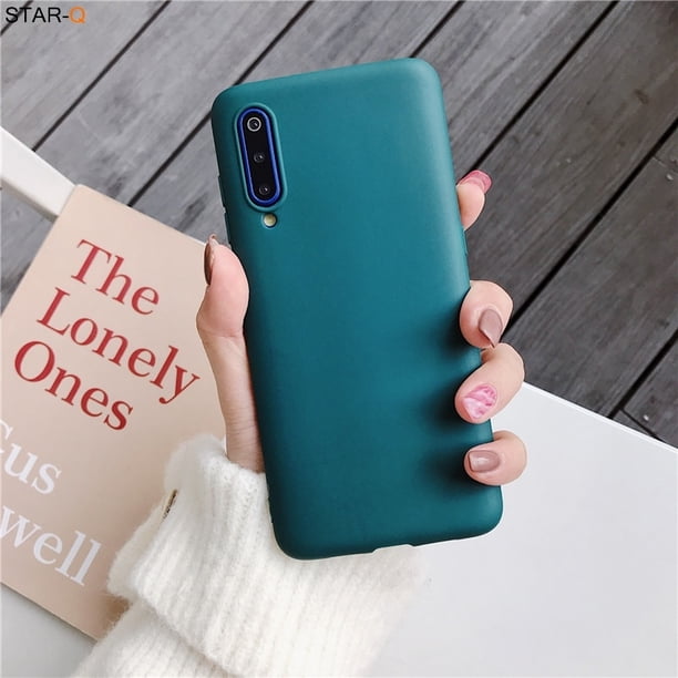 Funda de teléfono de silicona mate Color caramelo para Samsung Galaxy A50 A30 A40 A20e A10 A02 A70 A7 2018 A20s A01 Core, funda trasera suave de Tpu Tan Jianjun unisex