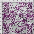 thumbnail image 4 of oneOone Silk Tabby Purple Fabric Abstracts Craft Projects Decor Fabric Printed By The Yard 42 Inch Wide, 4 of 5
