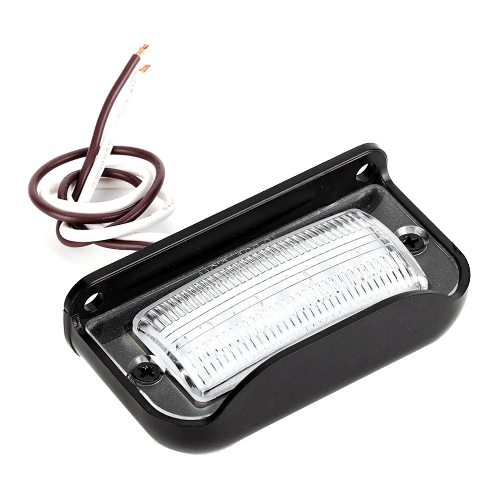 led licence plate lamp