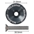 thumbnail image 4 of Precision Designed Bike Headset Stem Top Cap 31 8mm with Installation Bolt, 4 of 12