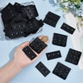 thumbnail image 3 of 30 juegos de 3 ganchos para sujetador, correas de gancho, clips negros para la espalda, extensores de sujetador de repuesto, extensores de cierre para sujetador, ropa interior, costura DIY, 3 of 6