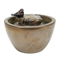 thumbnail image 1 of Foreside Home & Garden Foreside Bronze Leaf with Bird Fountain, 1 of 5