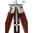 thumbnail image 2 of NauticalMart Wooden Tripod Table Lamp for Living Room, Home Decor, 2 of 6