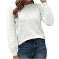 thumbnail image 2 of Women's Autumn And Winter Long Sleeve Solid Comfortable Tops, 2 of 6