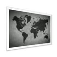 thumbnail image 2 of Designart 'Ancient World Map IX' Vintage Framed Art Print, 2 of 4