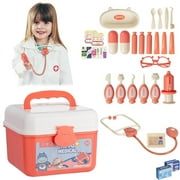 Doctor Kit Set Pretend Play Doctor Kit 31 Pieces Doctor Playset Gift for Toddlers Ages 3+