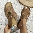 thumbnail image 5 of Mostsola Bohemian Sandals for Women 2025 Casual Slippers Comfortable Slides Open Toe Beach Shoes, 5 of 8