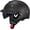 Matte Black Large, variant on Motorcycle Safety Protective Helmet, Retro Design, Adjustable Ventsnn Sun Shieldn Menn Women Womenproofn Phone, Lightweight, Durable, Portable, User-friendly, Compact, Scooter, Half, Mf08