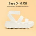 thumbnail image 4 of DREAM PAIRS Girls Flatform Wedge Open Toe platform Summer Sandals with Buckle Ankle Strap for Little Kid/Big Kid, 4 of 6