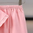 thumbnail image 5 of COMVALUE Pyjama d'Été pour Fillette, 2 Pcs, Haut à Manches Courtes, Tenue de Nuit Confortable et Ajustée, Rose, pour Taille 9-10 Ans, 5 of 5