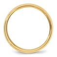 thumbnail image 4 of Primal Gold 10 Karat Yellow Gold 6mm Beveled Edge Comfort Fit Band Size 9.5, 4 of 6