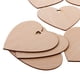 thumbnail image 5 of Juego de 100 recortes de madera natural para manualidades, cumpleaños, decoración del hogar 10 piezas 120 mm, 5 of 9