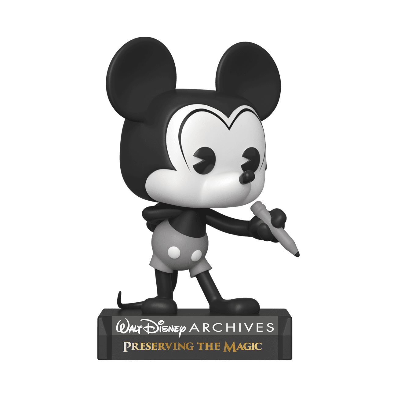 black and white mickey mouse pop