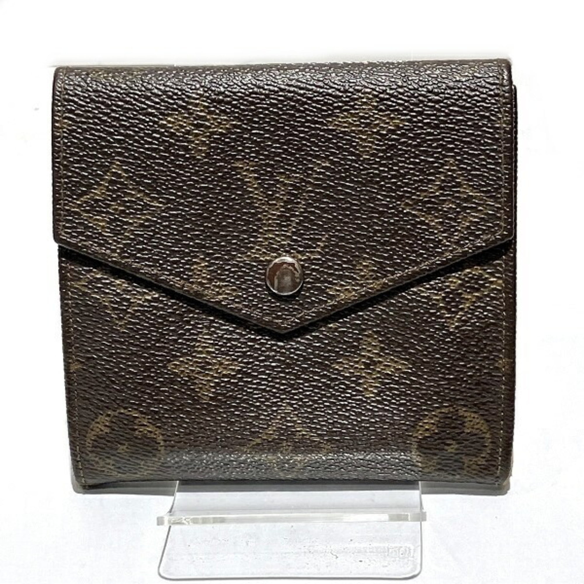 Pre-Owned Louis Vuitton Monogram Portomone Viennese M61663 Clasp 