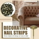thumbnail image 4 of 10pcs D11mm Upholstery Tack Strip Upholstery Tacks for Furniture Decorative Nail Strips Antique Pla, 4 of 5
