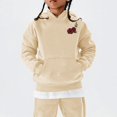 thumbnail image 2 of YunPes Girls Boys Hoodie Baggy Casual Graphic Sweatshirt Halloween Spooky Print Long Sleeve Pullover Kids Fashion Spring Fall Clothes, 2 of 3