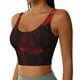 thumbnail image 2 of Balery Red Gothic Skeleton Throne Sujetadores deportivos con espalda cruzada para mujer, acolchados, sin costuras, de alto impacto, ideales para yoga, gimnasio, entrenamiento y fitness.-, 2 of 8