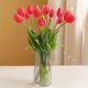 thumbnail image 2 of Elegant And Luxurious Real Touch Artificial Tulip Bouquet For Modern Home Decoration, 2 of 3
