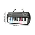 thumbnail image 3 of Loespoir Portable Electronic Keyboard Piano, Beginner Music Learning Instrument, Educational Toy for Skill Development & Creative Expression, with Multiple Sounds(Black), 3 of 6