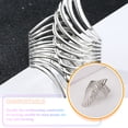 thumbnail image 4 of Miangastore Bracelet à Revers Durable Forme Creuse Bijoux pour Femmes 4 Pcs, 4 of 8