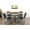 Weathered Grey, variant on Empire USA Blaze Poker Game & Dining Table Set w/ 4 Game Chairs (Weathered Grey Finish 4 Game Chairs)