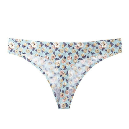 

Women S Panties Breathable Print Thong Panty Underwear Underwear Women