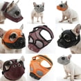 thumbnail image 4 of HLONK Dog Muzzle Breathable Mesh for Short Snout Dogs Biting Barking, 4 of 7