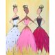 thumbnail image 1 of Taladro diamante pintura (DE9057) DIY completo tres niñas 5D Rhinestone arte mosaico Kits 45x60cm Hugtrwg Para estrenar, 1 of 1