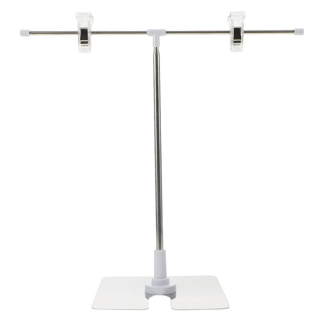 Soporte de pancarta de metal ajustable, soporte de póster POP ajustable, soporte de exhibición de escritorio, estante publicitario, soporte de tarjeta de letrero de pie para supermercados, cafeterías.