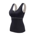 thumbnail image 2 of Women's Slim Vest With Built In Bra Elastic Camisole Comfortable Seamless Tummy Control Shapewear, 2 of 5