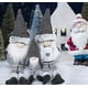 thumbnail image 2 of Homewit 3 x Handmade Swedish Gnome Tomte Sitting Long-Legged, (8.7in - 15.7in) Christmas Santa Home Decoration, Plush Elf, Winter Table Ornament, Holi, 2 of 4