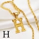 thumbnail image 1 of Anniyo-collar con colgante de letras para hombre y mujer, cadena con inicial chapada en oro, joyería con letras en inglés, alfabeto africano # 058002B, A-Z, 1 of 5