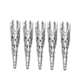 thumbnail image 4 of SHOWERORO 100PCS Bead Caps Accessories Iron White K Color for Jewelry Making and DIY Crafting, 4 of 8