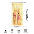 thumbnail image 3 of Cartoon Winnie the Pooh Waterproof Shower Curtain, Design Modern Waterproof Shower Curtains Waterproof Polyester Fabric, 3 of 10