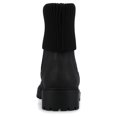 thumbnail image 3 of Journee Womens Isabeau Round Toe Block Heel Casual Comfort Chelsea Boots, Widths Available, 3 of 9