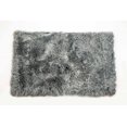 thumbnail image 1 of homeroots home decor 388537 3' x 5' Gray Natural Rectangular Sheepskin Area Rug, 1 of 1
