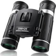 thumbnail image 1 of High Powered Mini Pocket Binoculars  200x25 Compact Binoculars for Adults and Kids  Waterproof Small Binoculars for Bird Watching  Hunting  Traveling  Sightseeing  Concert  Theater  Opera, 1 of 7