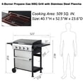 thumbnail image 7 of All-in-One Propane Gas Grill with Grilling & Griddling Functions, 745 Sq.Inch Cooking Space for Patio or Camping, 7 of 7