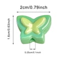 thumbnail image 2 of Ipotkitt Colores Cuentas Acrílicas De Mariposa Cuentas Ab Encantadoras Cuentas Transparentes De Mariposa Para Hacer Joyas Pulseras Trenzas, 2 of 5