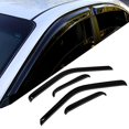 thumbnail image 2 of TuningPros WD-510 Tinted Smoke Out-Channel Window Visor Deflector Rain Guard 4-pc Set, 2 of 4
