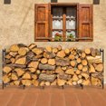thumbnail image 5 of Outdoor Firewood Racks, Wood Stacking Racks, Indoor Firewood Racks, Wrought Iron, 5 of 5