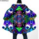 thumbnail image 1 of Capa de sueño con estampado 3D de ojos psicodélicos Trippy para hombres, abrigo grueso y cálido con capucha, abrigo de lana a prueba de viento, bata, manta, 2, 1 of 4