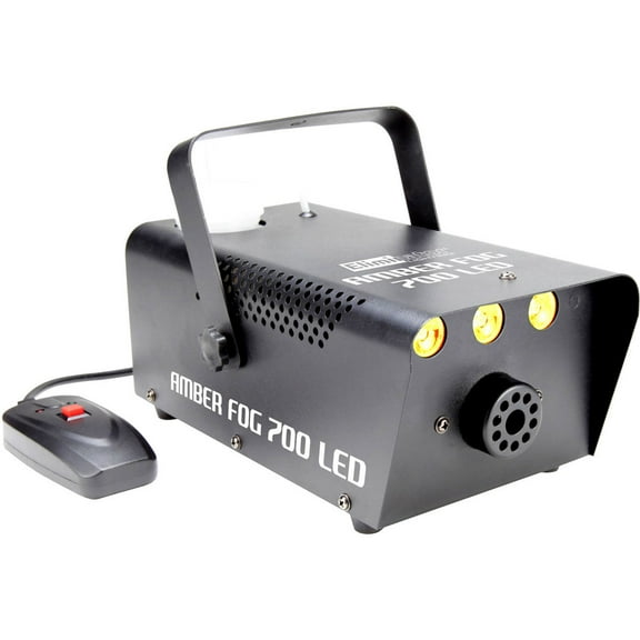American DJ Amber Fog 700 LED 700W Portable Fog Machine with 3x 1W Amber LEDs
