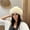 Milk tea color, variant on Women Winter Warm Mongolian Hat - With stuffed Faux Fur Trim, Suitable for Cold Weather, Christmas and Festival Costume, Women Winter Hat, Fur Hat, Women Hat