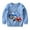 Blue, variant on 2-7T Kids Boy Cartoon Truck Pullover Sweater Crewneck Knitted Fall Winter Sweatshirt Tops